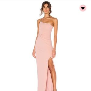 Nookie Lust One-Shoulder Gown [Revolve]